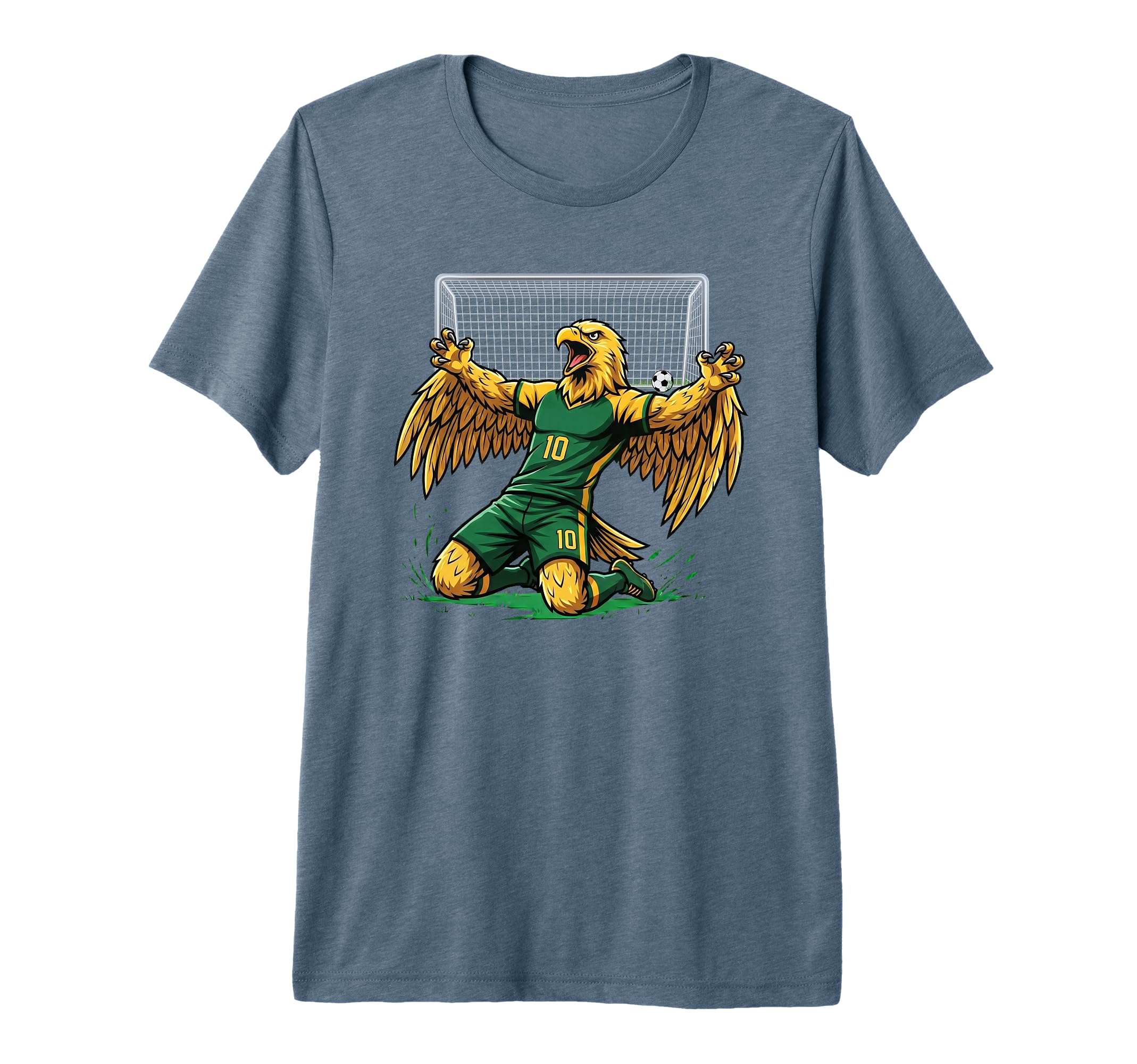 Eagle Soccer Player Score Goal T-Shirt - Streetwear Style Men Women - T-Shirt, Sweatshirt, Hoodie
