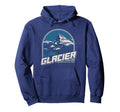 Glacier National Park Hoodie - Unique Graphic Men Women - T-Shirt, Sweatshirt, Hoodie