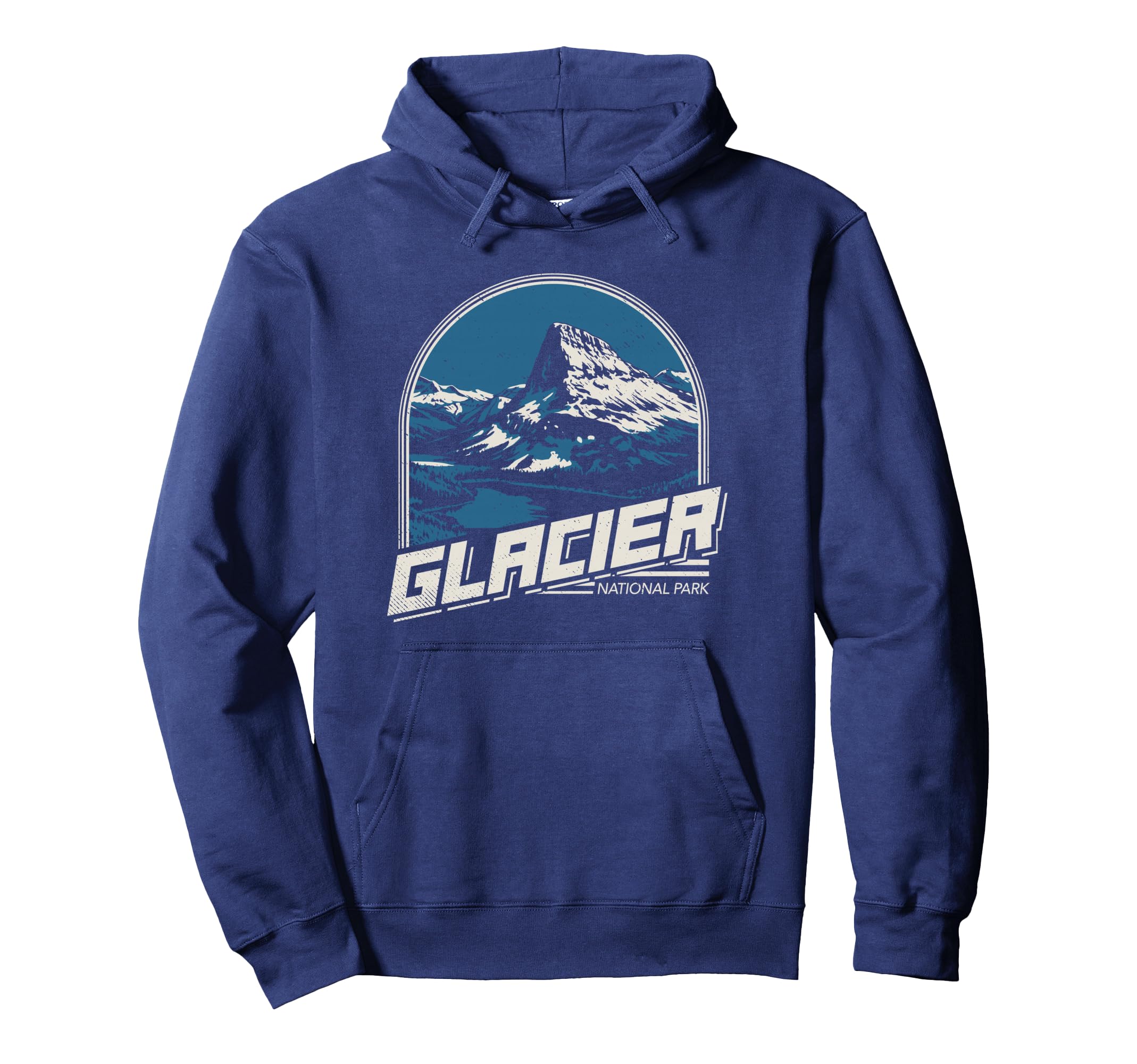 Glacier National Park Hoodie - Unique Graphic Men Women - T-Shirt, Sweatshirt, Hoodie