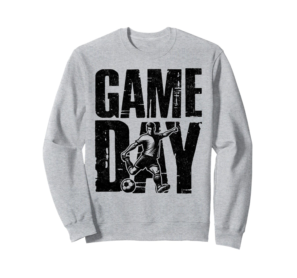 Game Day Soccer Soccer Mom Life Sweatshirt - Graphic Print Men Women - T-Shirt, Sweatshirt, Hoodie