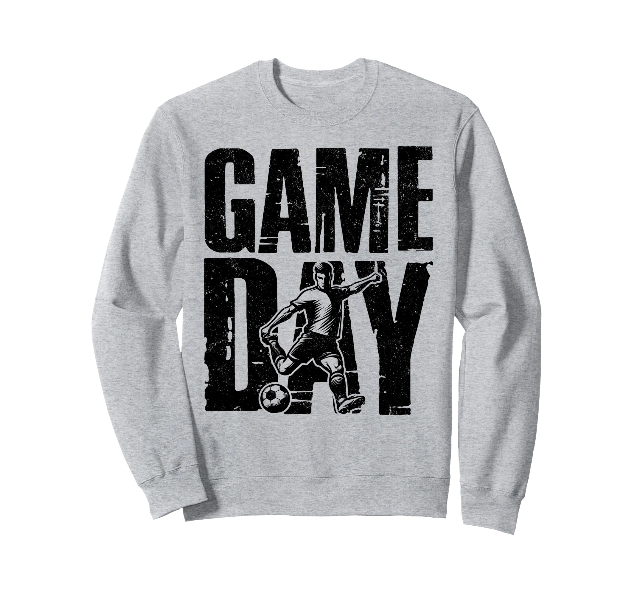 Game Day Soccer Soccer Mom Life Sweatshirt - Graphic Print Men Women - T-Shirt, Sweatshirt, Hoodie