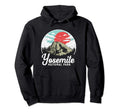 Yosemite National Park Half Dome Sun Hoodie - Minimalist Print for Adults - T-Shirt, Sweatshirt, Hoodie