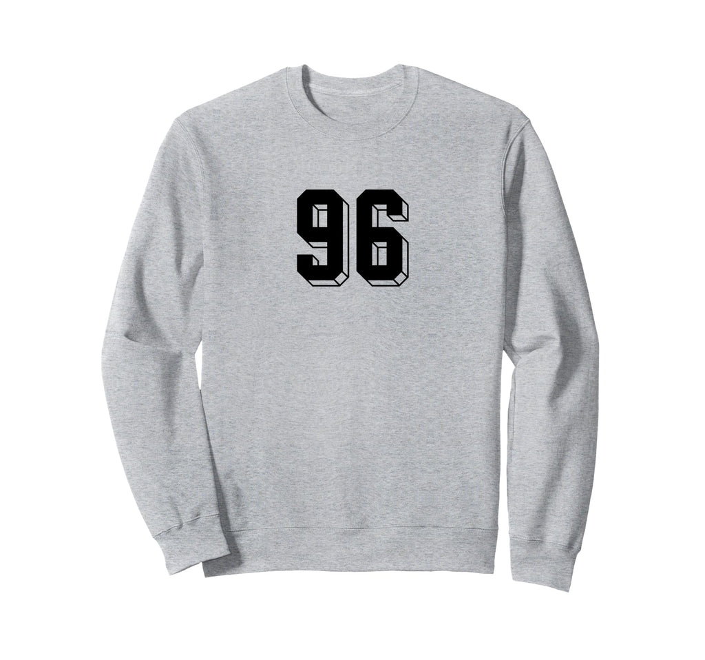 Number 96 80S 90S Soccer Team Jersey Sweatshirt - Minimalist Print Unisex - T-Shirt, Sweatshirt, Hoodie