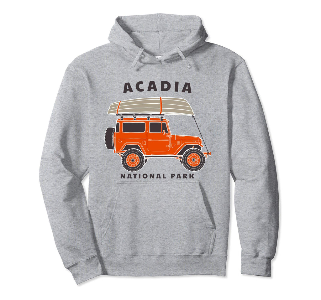 Acadia National Park Maine Souvenir Gift Hoodie - Unique Graphic Unisex - T-Shirt, Sweatshirt, Hoodie