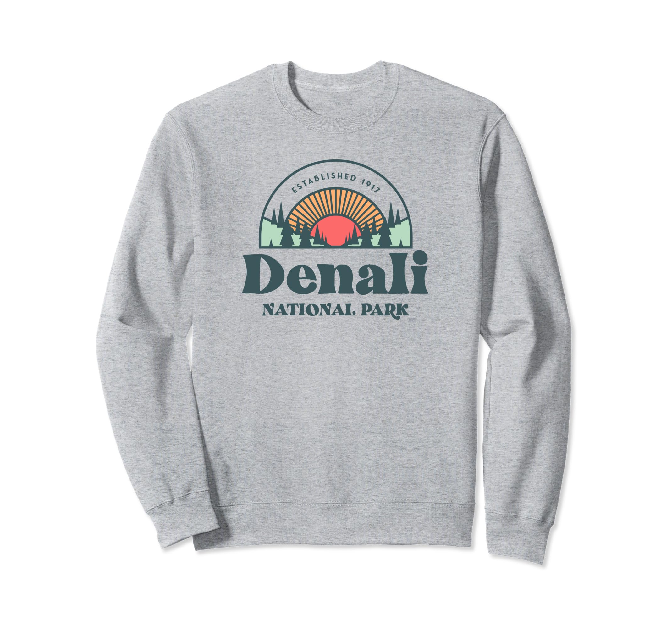 Family Vacation Denali National Park Sweatshirt - Unique Graphic Men Women - T-Shirt, Sweatshirt, Hoodie