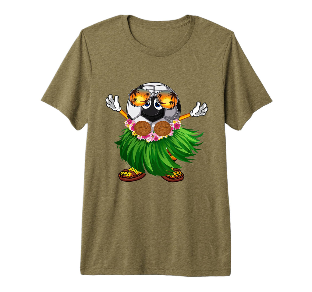 Funny Hawaii Soccer Ball Hawaiian T-Shirt - Casual Everyday Wear Unisex - T-Shirt, Sweatshirt, Hoodie