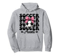 Soccer Aunt Soccer Auntie Coquette Hoodie - Fun Novelty Design Men Women - T-Shirt, Sweatshirt, Hoodie