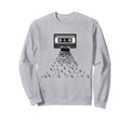 Cassette Music Notes Cassette Tape Sweatshirt - Streetwear Style for Adults - T-Shirt, Sweatshirt, Hoodie