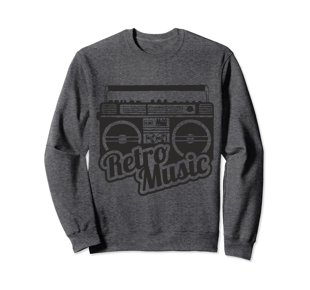 Music 80S 90S Old School Music Hip Sweatshirt - Graphic Print for Adults - T-Shirt, Sweatshirt, Hoodie