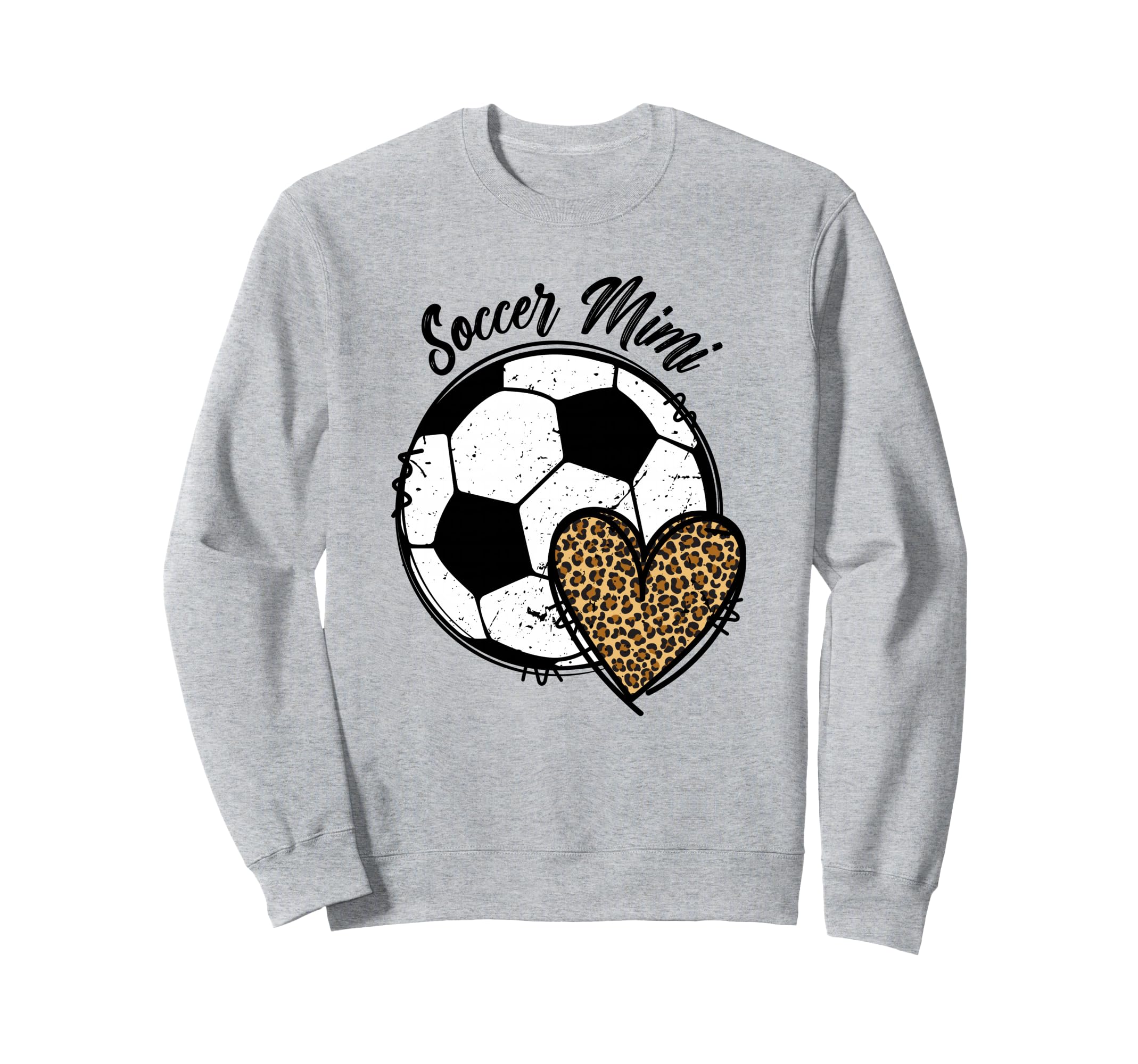 Soccer Mimi Grandma Heart Mimi Sweatshirt - Minimalist Print Men Women - T-Shirt, Sweatshirt, Hoodie