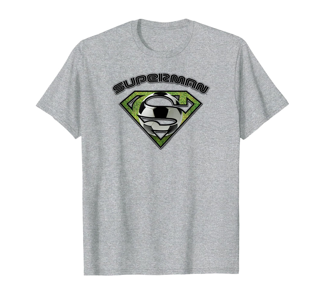Superman Soccer Shield T-Shirt - Custom Art Print Unisex - T-Shirt, Sweatshirt, Hoodie