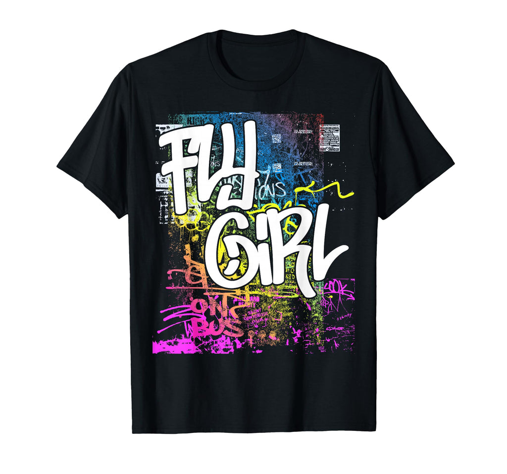 Fly 80S 90S Rap B Old School Hip Hop T-Shirt - Custom Art Print Men Women - T-Shirt, Sweatshirt, Hoodie