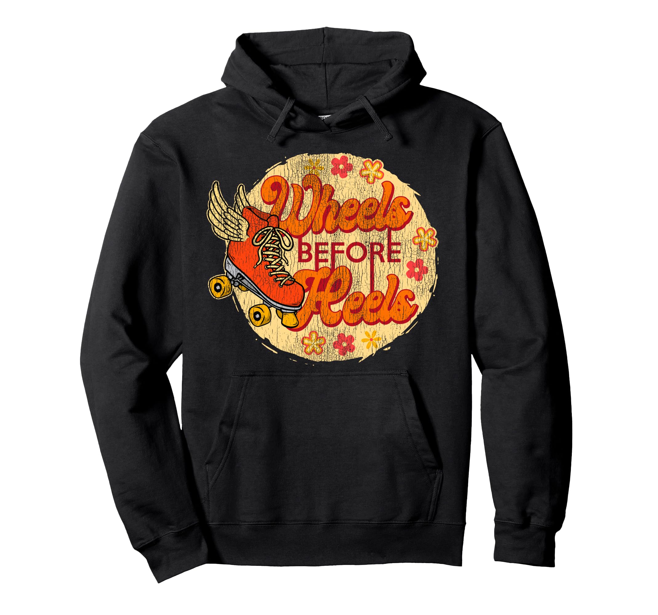 Roller Skating Skate 1970S Hoodie - Streetwear Style for Adults - T-Shirt, Sweatshirt, Hoodie