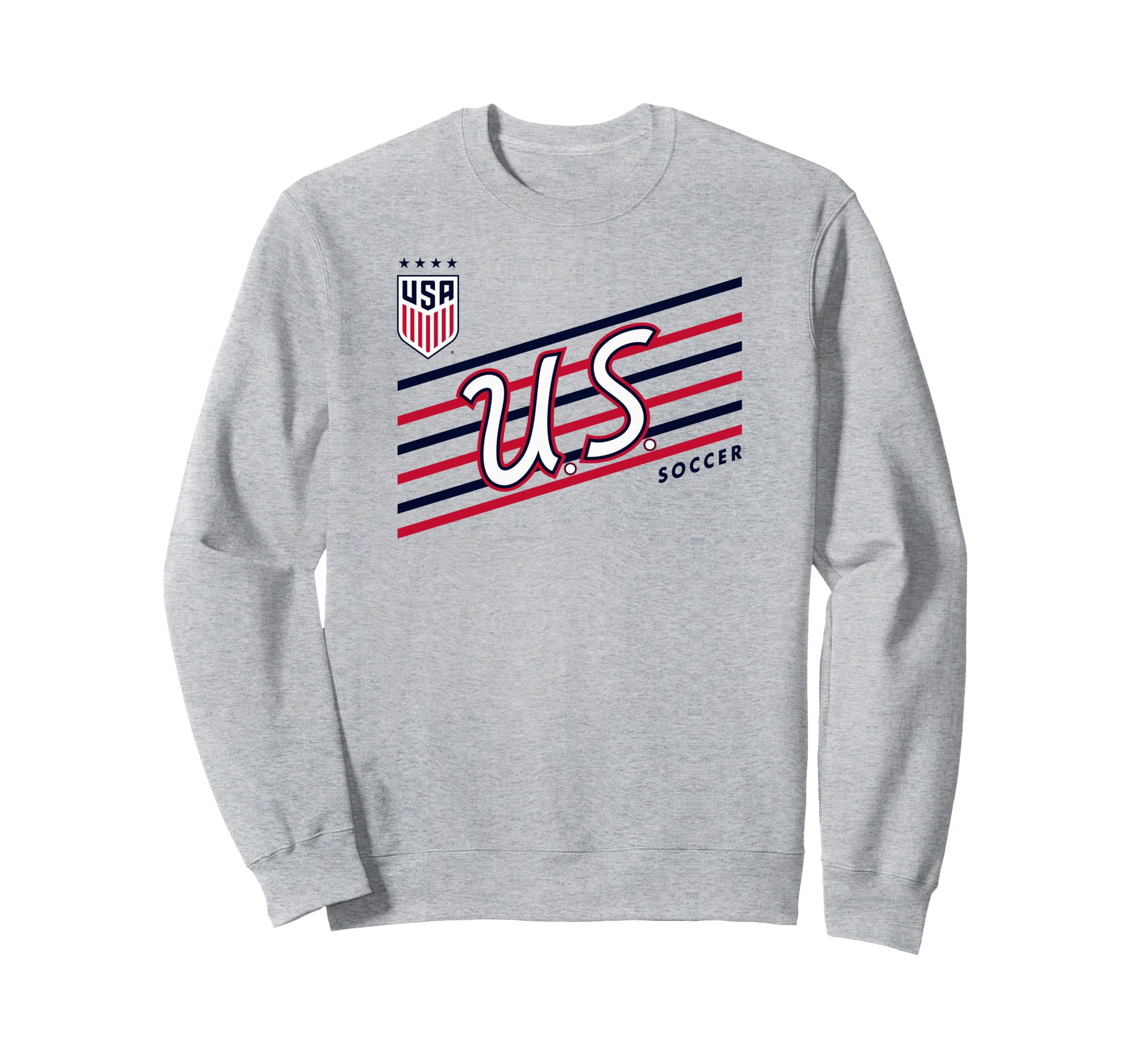 U S Soccer Perform Gray Uswnt Officially Sweatshirt - Graphic Print Unisex - T-Shirt, Sweatshirt, Hoodie