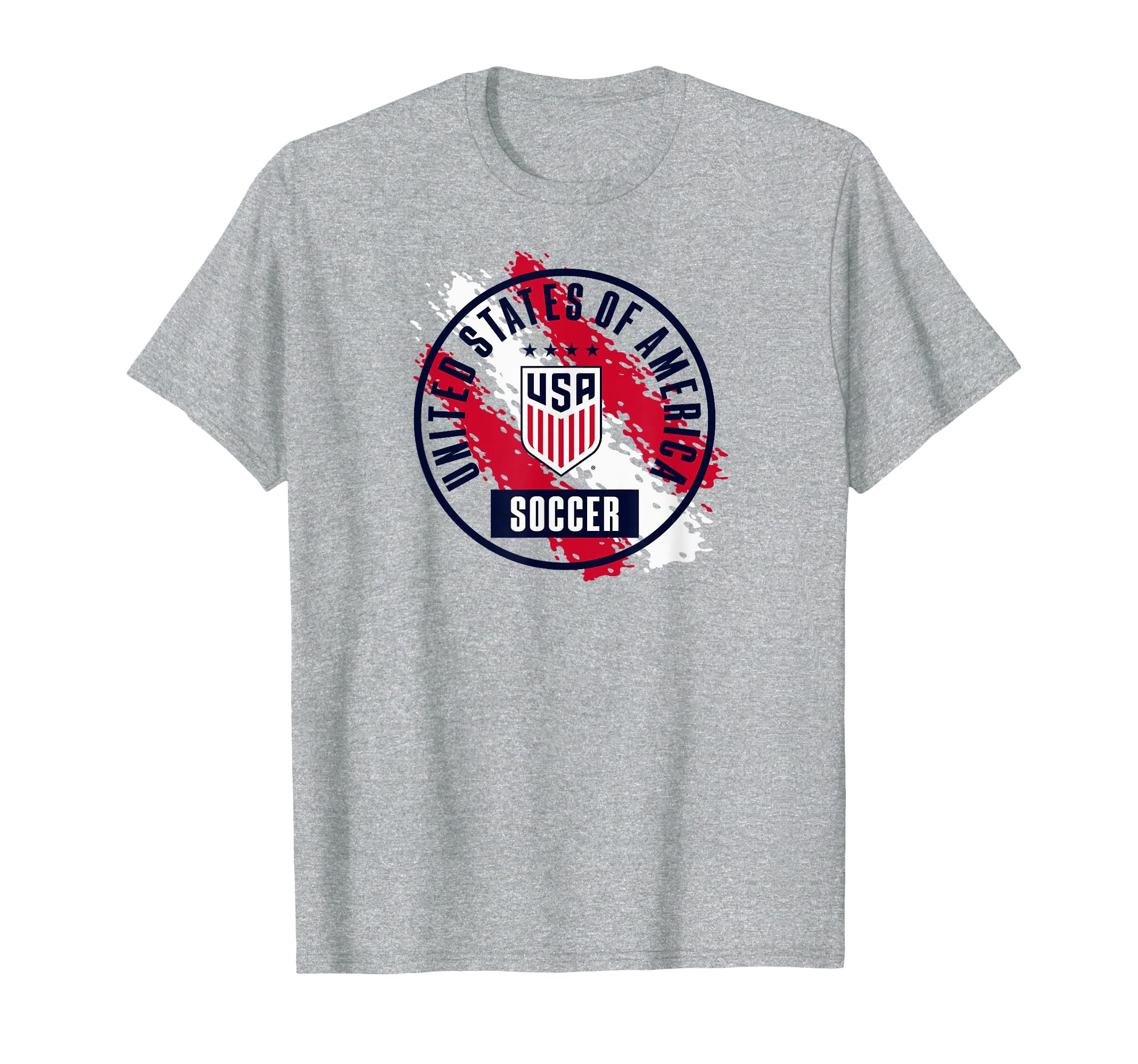Usa Soccer Paint Heather Uswnt T-Shirt - Fun Novelty Design for Adults - T-Shirt, Sweatshirt, Hoodie