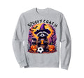 Halloween Soccer Coach Feral Sweatshirt - Aesthetic Graphic for Adults - T-Shirt, Sweatshirt, Hoodie