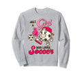 Soccer Soccer Player Game Day Just Sweatshirt - Unique Graphic Unisex - T-Shirt, Sweatshirt, Hoodie