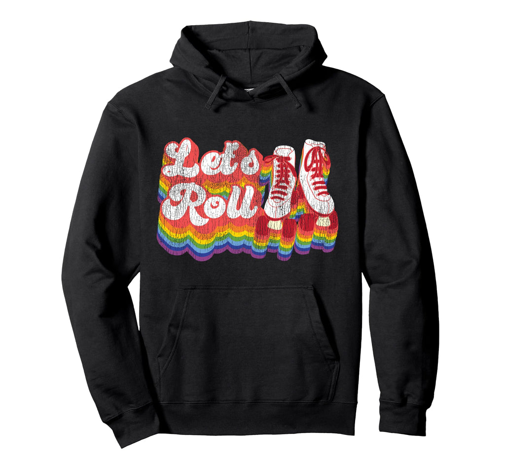 Roller Skating Skate 1970S Hoodie - Novelty Apparel Men Women - T-Shirt, Sweatshirt, Hoodie