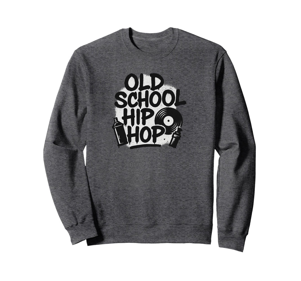 Old School Hip Hop Minimalistic Sweatshirt - Novelty Apparel Unisex - T-Shirt, Sweatshirt, Hoodie