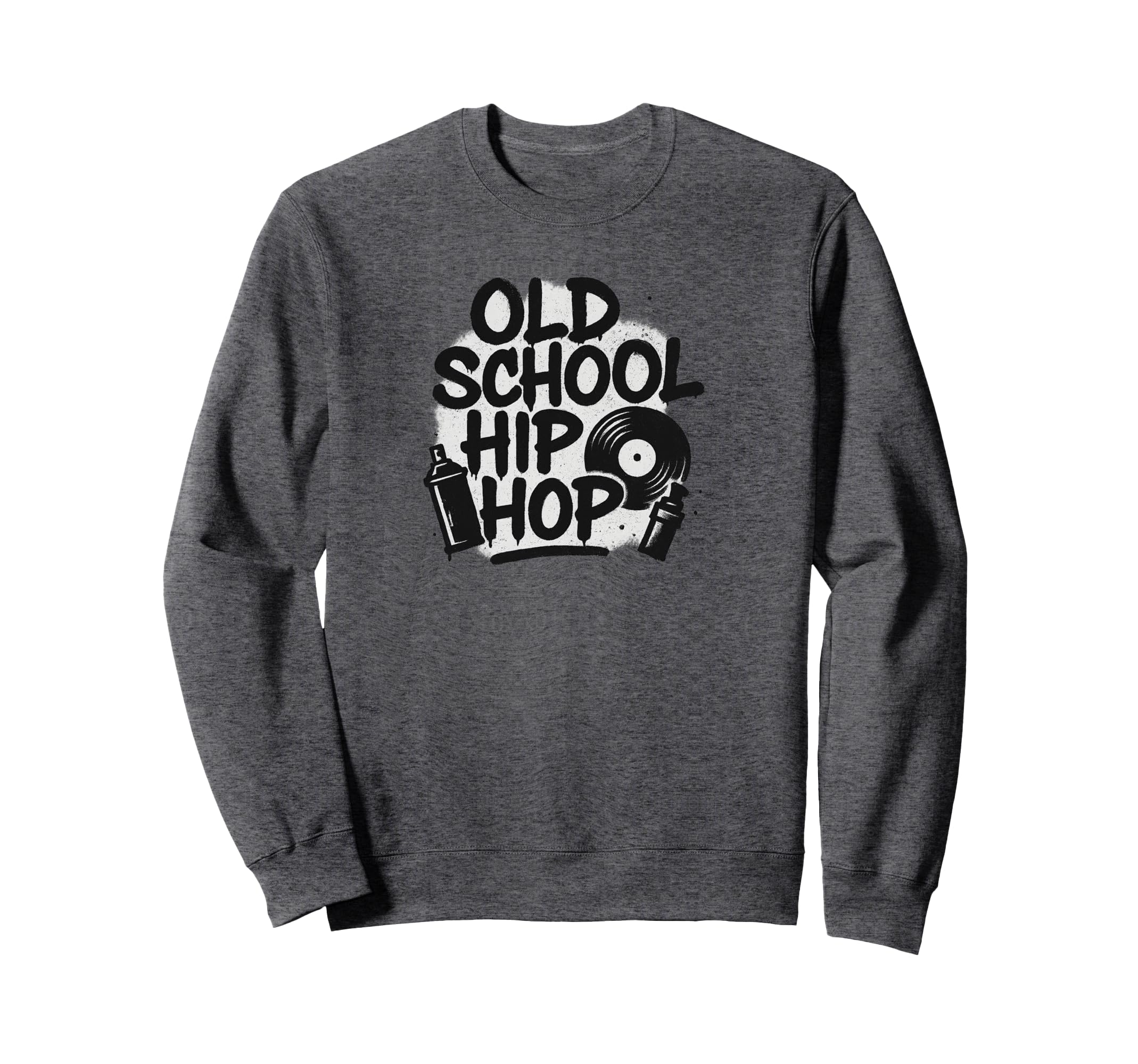 Old School Hip Hop Minimalistic Sweatshirt - Novelty Apparel Unisex - T-Shirt, Sweatshirt, Hoodie