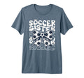 Soccer Sister Fan Coquette Bow Ball T-Shirt - Streetwear Style Unisex - T-Shirt, Sweatshirt, Hoodie