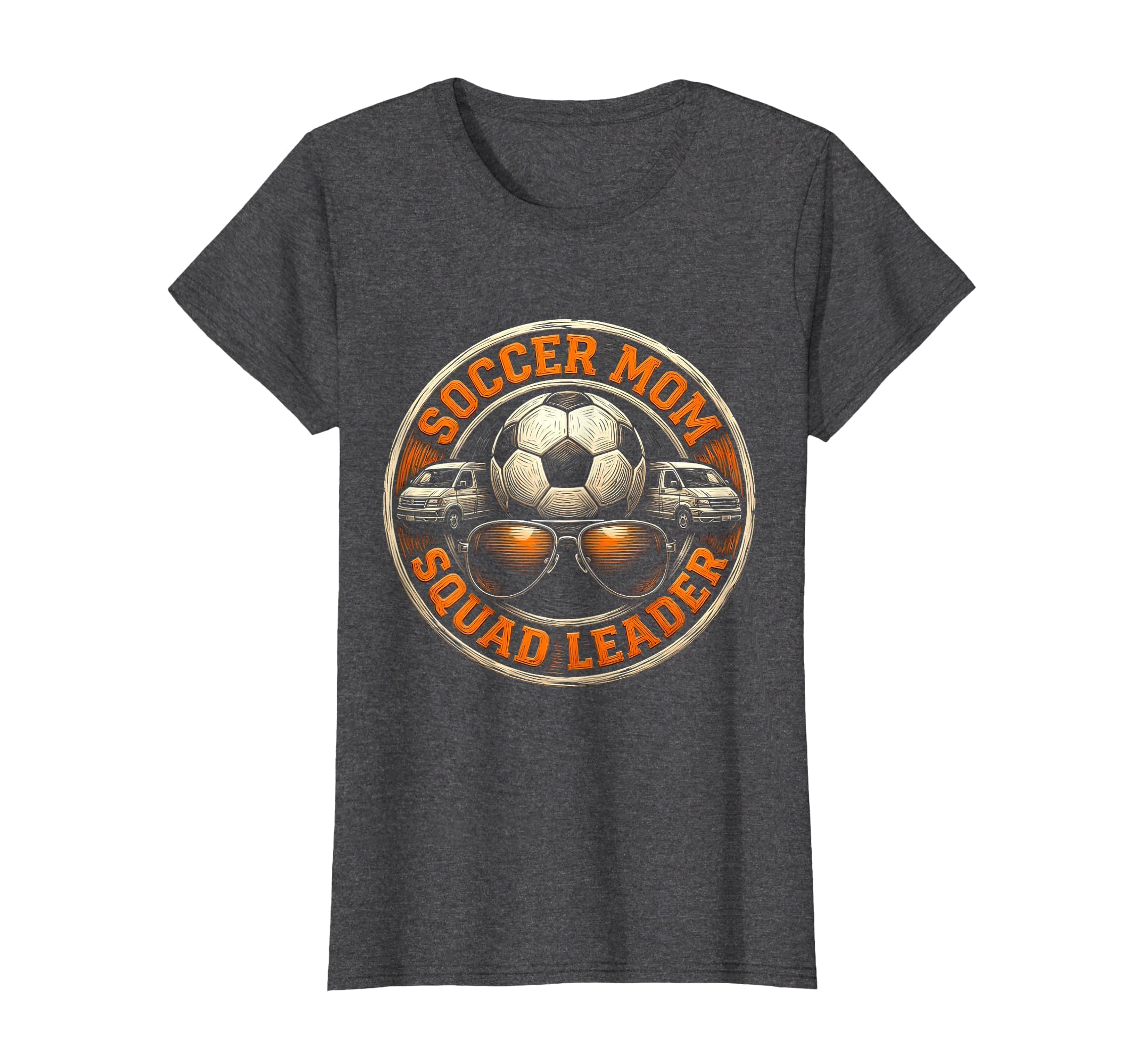 Soccer Mom Squad Leader Funny T-Shirt - Fun Novelty Design Men Women - T-Shirt, Sweatshirt, Hoodie