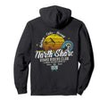 North Shore Board Riders Surfing Club Hoodie - Custom Art Print for Adults - T-Shirt, Sweatshirt, Hoodie