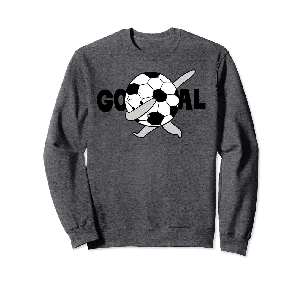 Dabbing Soccer Ball Player Jersey Sweatshirt - Minimalist Print Men Women - T-Shirt, Sweatshirt, Hoodie