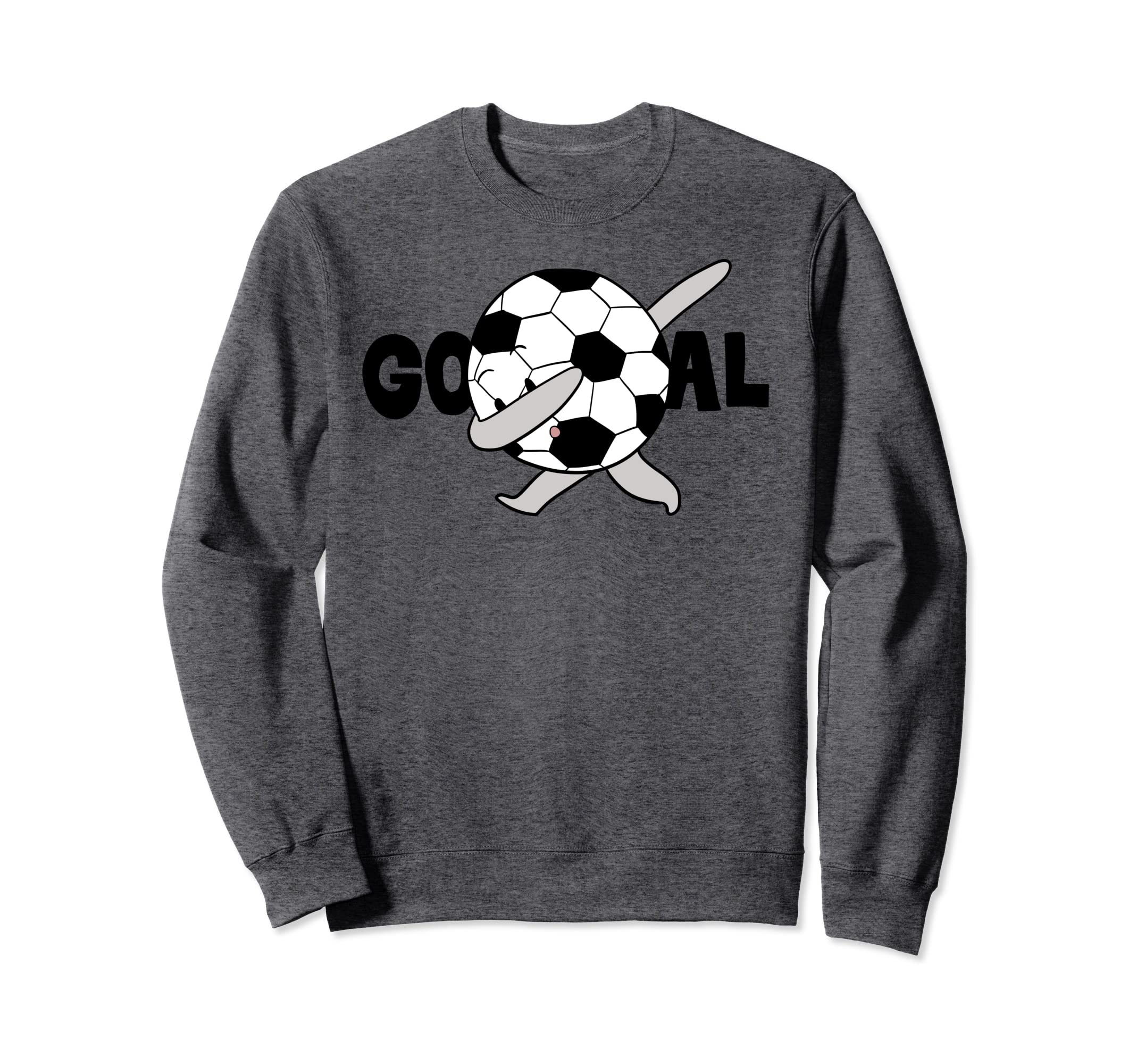 Dabbing Soccer Ball Player Jersey Sweatshirt - Minimalist Print Men Women - T-Shirt, Sweatshirt, Hoodie