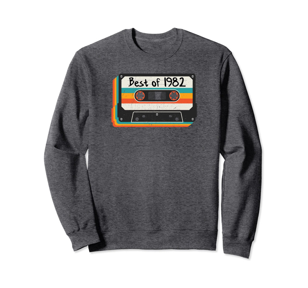 Best 1982 Mixtape Cassette Tape 40Th Sweatshirt - Trendy Graphic Men Women - T-Shirt, Sweatshirt, Hoodie