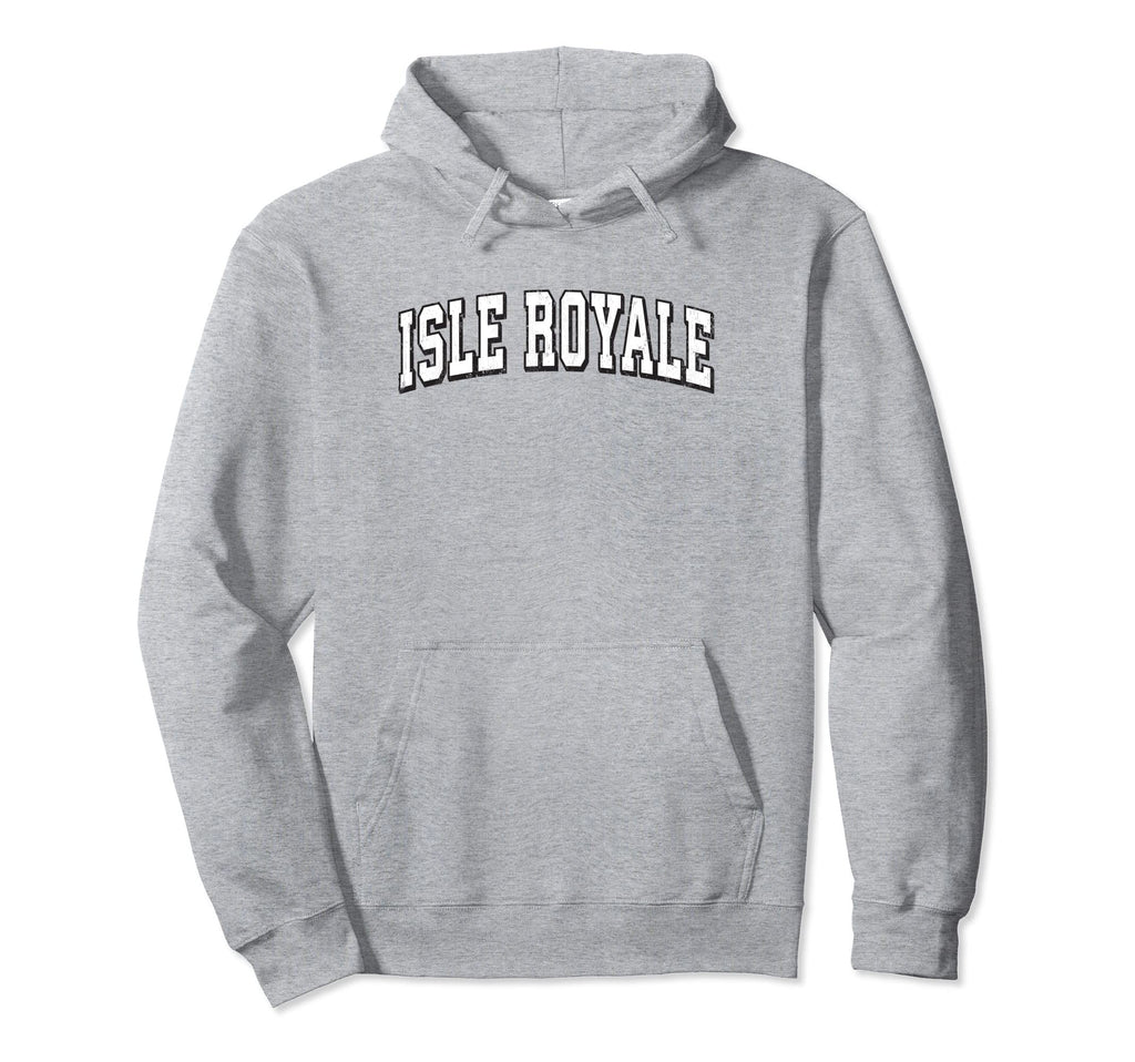 Isle Royale National Park Athletic Hoodie - Fun Novelty Design Men Women - T-Shirt, Sweatshirt, Hoodie