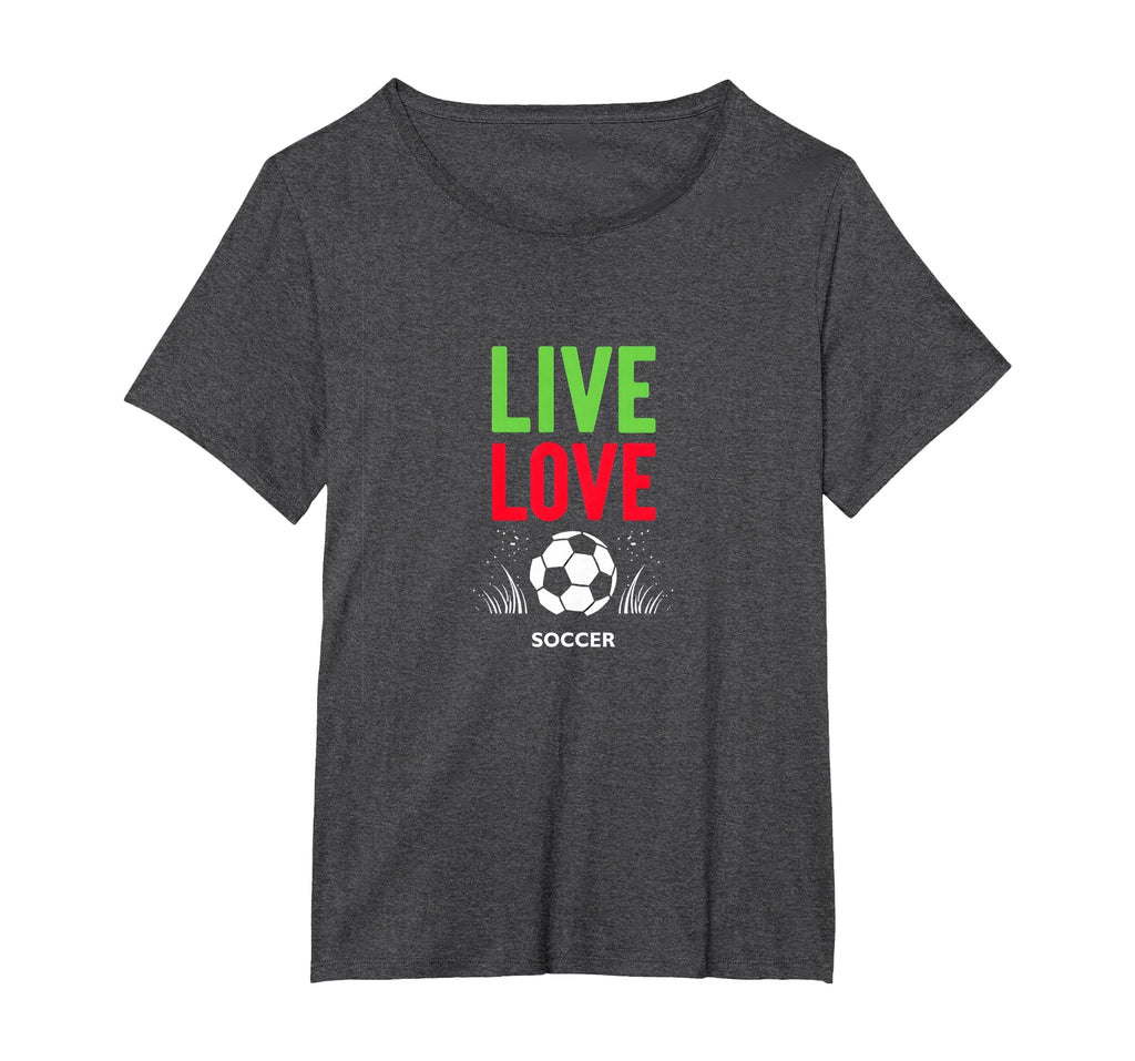 Live Love Soccer Inspiring Sports T-Shirt - Minimalist Print for Adults - T-Shirt, Sweatshirt, Hoodie