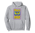 Made 1982 80S Music Cassette Tape Hoodie - Novelty Apparel for Adults - T-Shirt, Sweatshirt, Hoodie