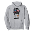 Busy Raising Ballers Football And Hoodie - Trendy Graphic for Adults - T-Shirt, Sweatshirt, Hoodie