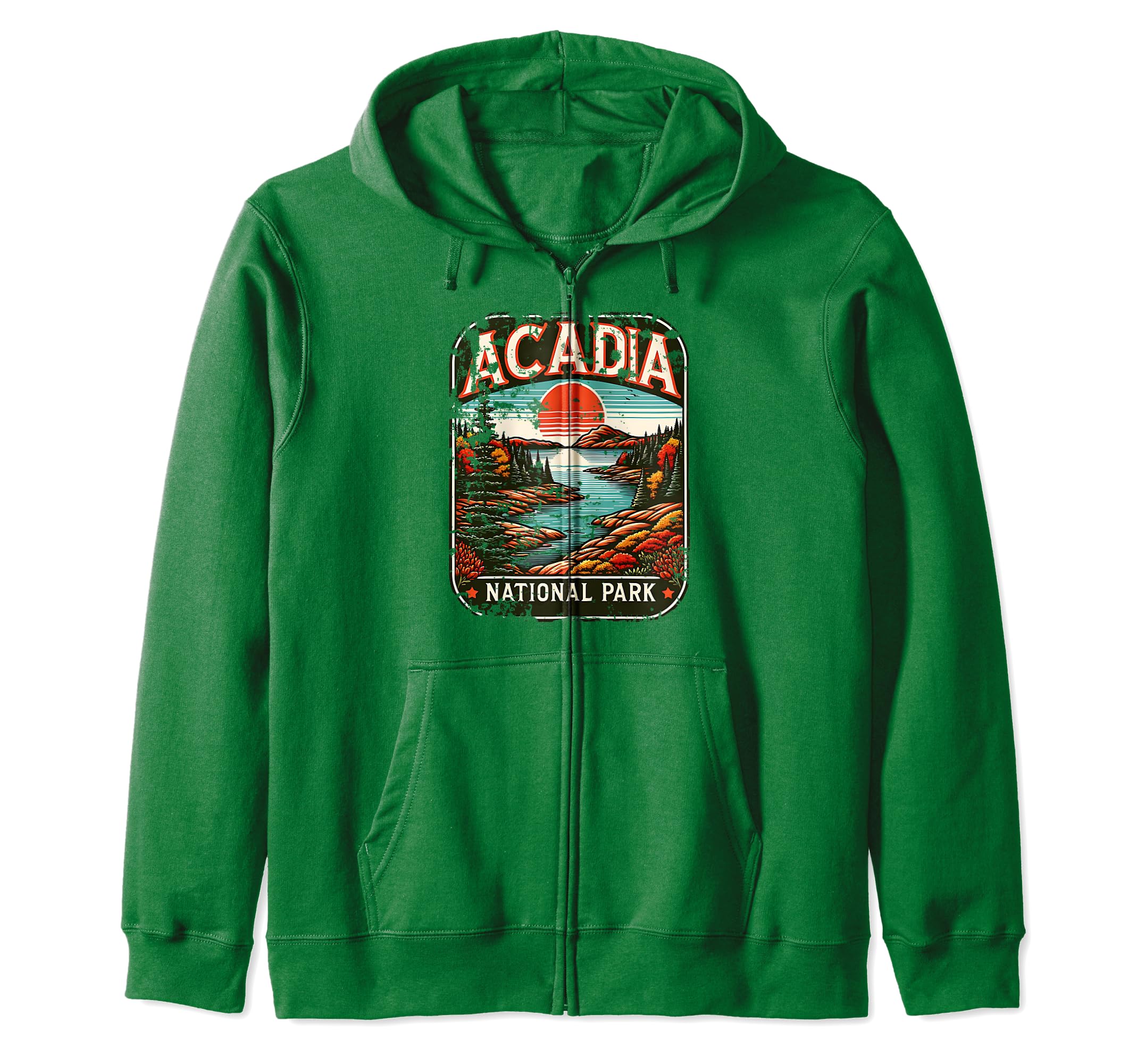 Acadia National Park Maine Usa Sweatshirt - Custom Art Print Men Women - T-Shirt, Sweatshirt, Hoodie