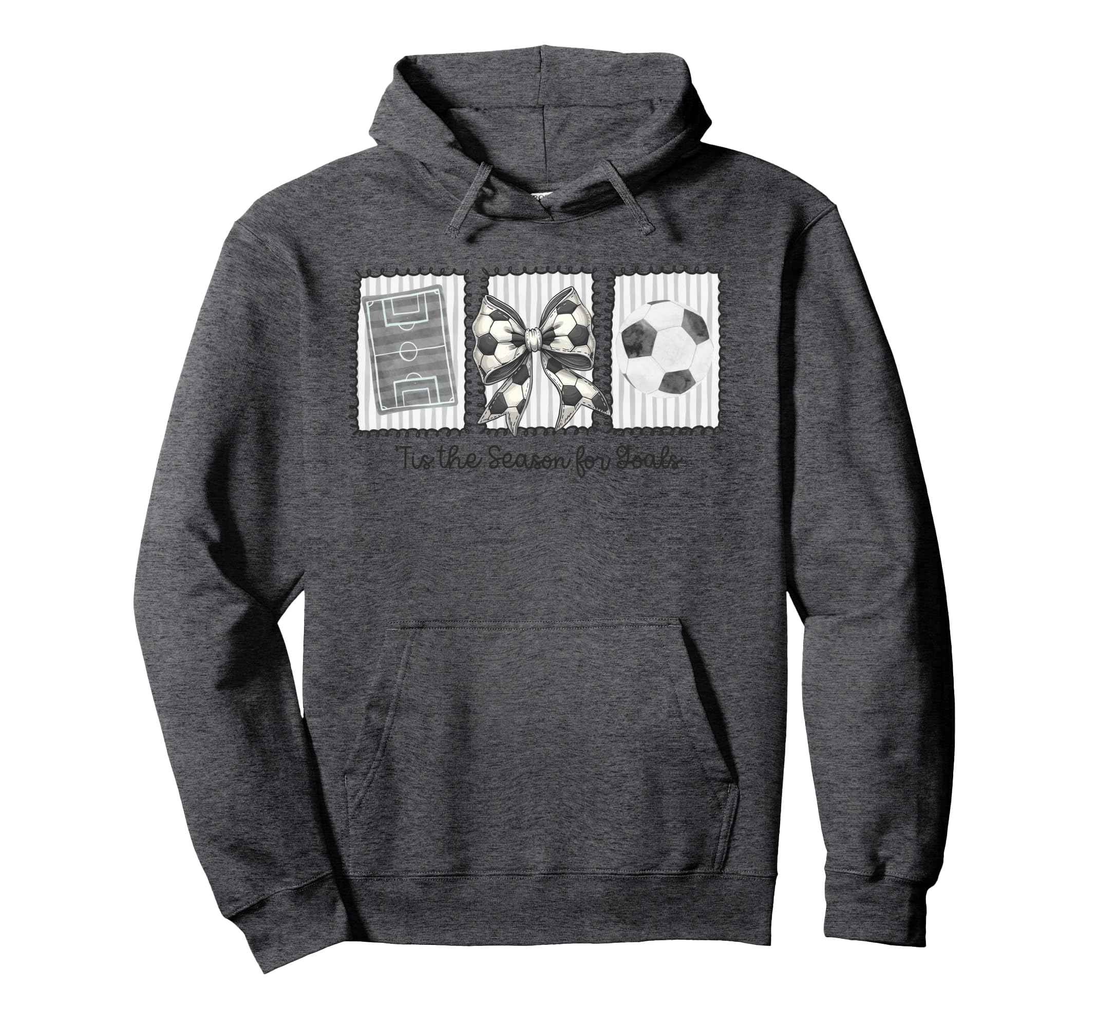 Funny Preppy Tis Season Soccer Hoodie - Fun Novelty Design Men Women - T-Shirt, Sweatshirt, Hoodie