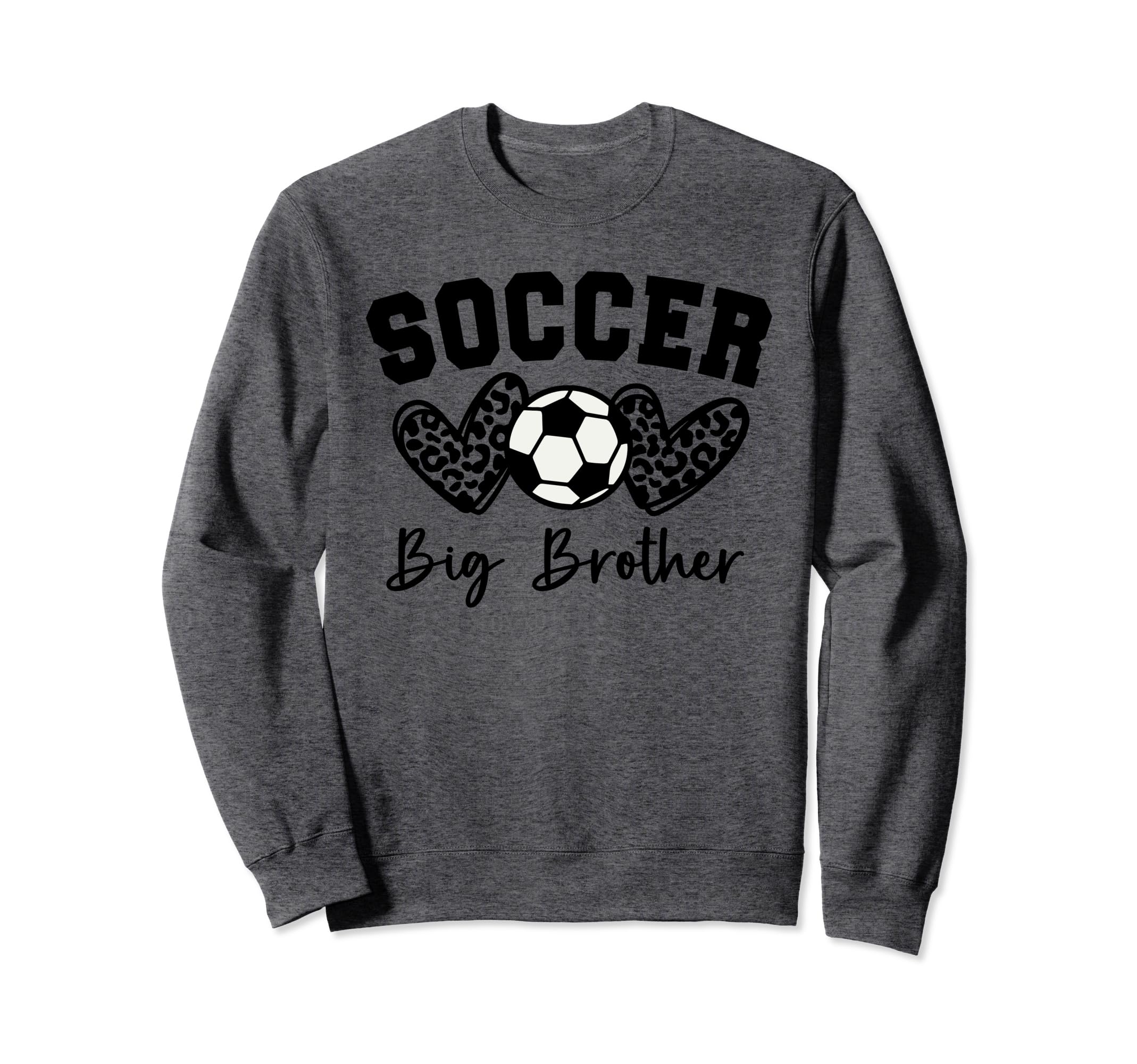 Soccer Big Brother Matching Sweatshirt - Casual Everyday Wear Men Women - T-Shirt, Sweatshirt, Hoodie