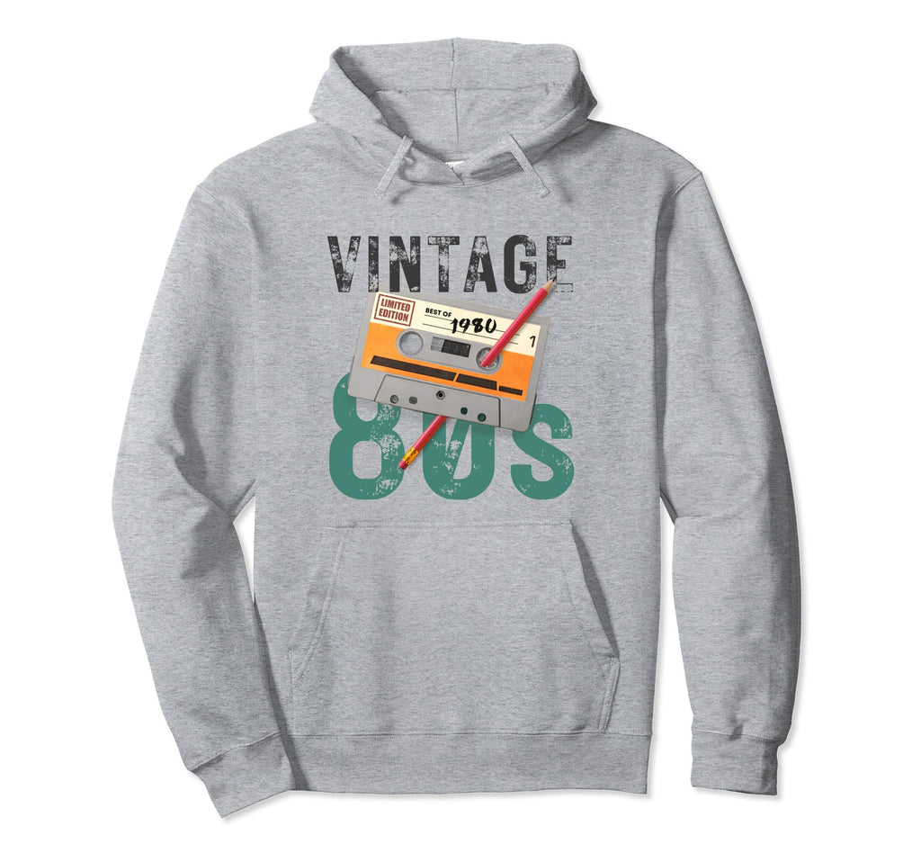 80S Cassette Tape Pencil 1980S Hoodie - Custom Art Print for Adults - T-Shirt, Sweatshirt, Hoodie