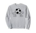 Soccer Goalie Funny Soccer Sports Sweatshirt - Minimalist Print Unisex - T-Shirt, Sweatshirt, Hoodie