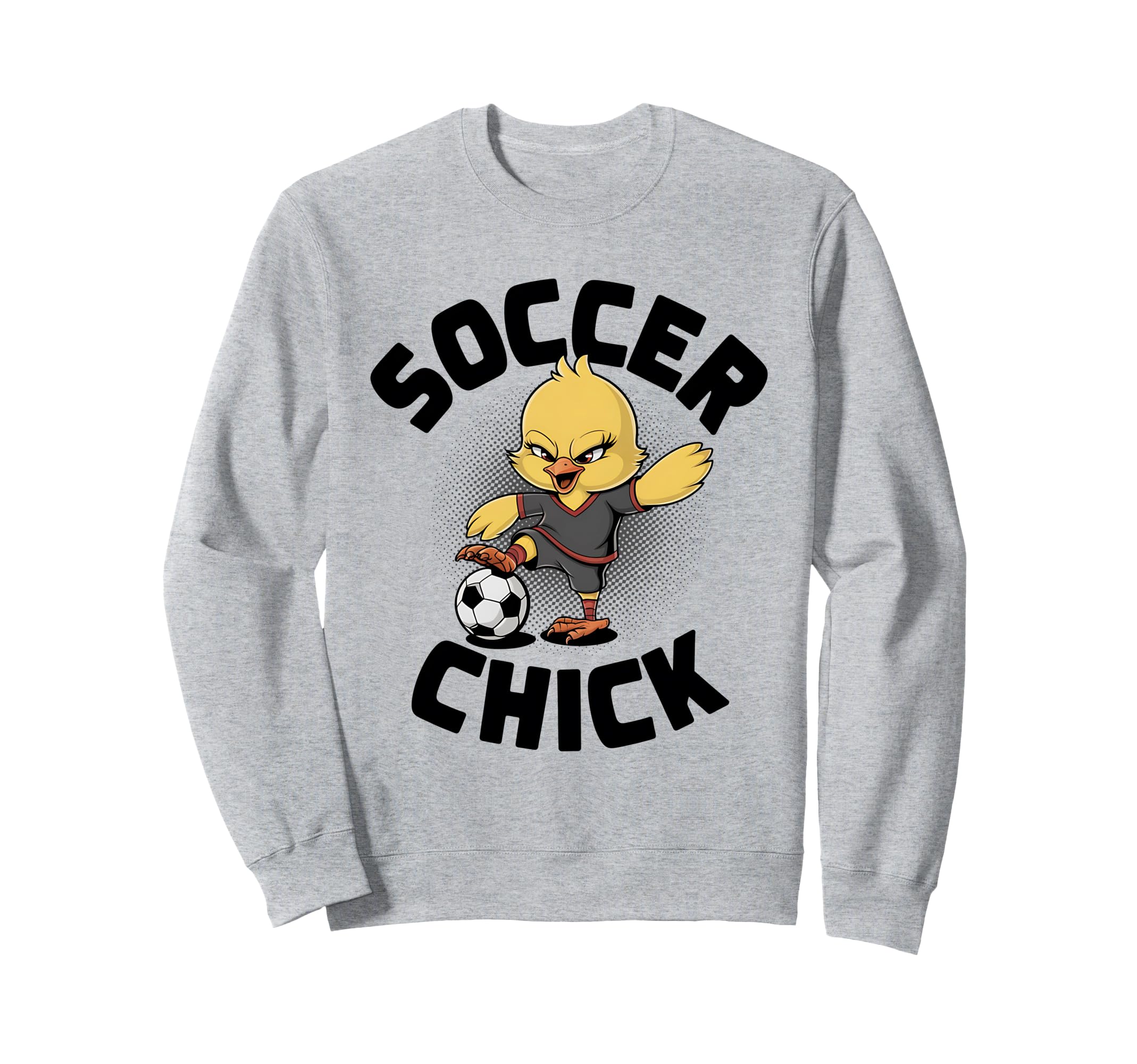 Soccer Chick Soccer Player Soccer Sweatshirt - Novelty Apparel Men Women - T-Shirt, Sweatshirt, Hoodie