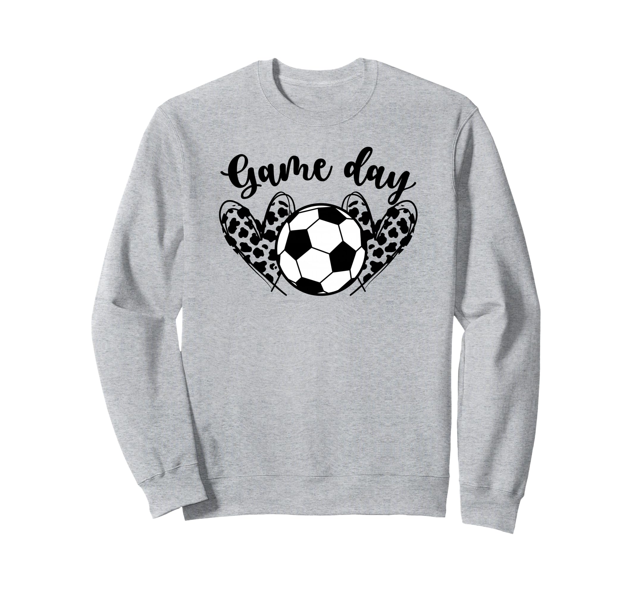 Soccer Game Day Hearts Game Day Sweatshirt - Unique Graphic Men Women - T-Shirt, Sweatshirt, Hoodie