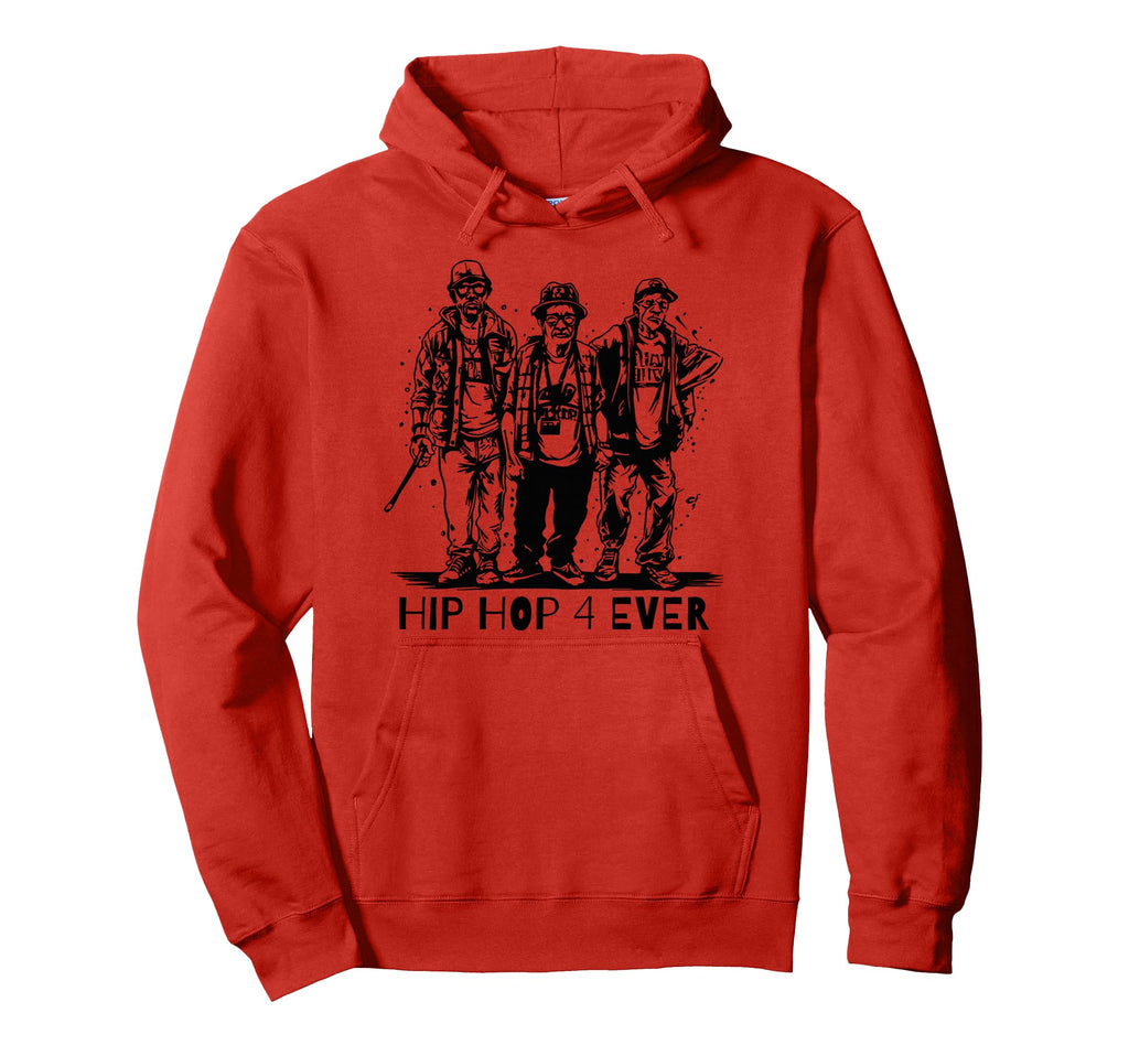 Graffiti Old School Rap Pensioners Hip Hoodie - Trendy Graphic Men Women - T-Shirt, Sweatshirt, Hoodie