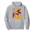 1980 Roller Skate 80S Nostalgia Hoodie - Casual Everyday Wear for Adults - T-Shirt, Sweatshirt, Hoodie