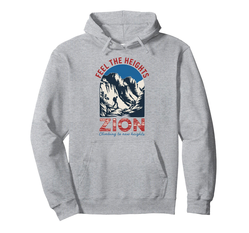 Zion National Park Zion Hiking Hoodie - Aesthetic Graphic for Adults - T-Shirt, Sweatshirt, Hoodie