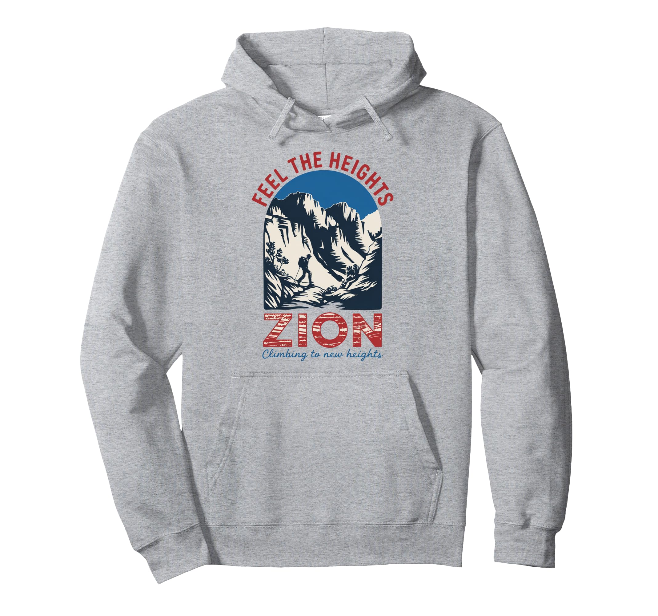 Zion National Park Zion Hiking Hoodie - Aesthetic Graphic for Adults - T-Shirt, Sweatshirt, Hoodie