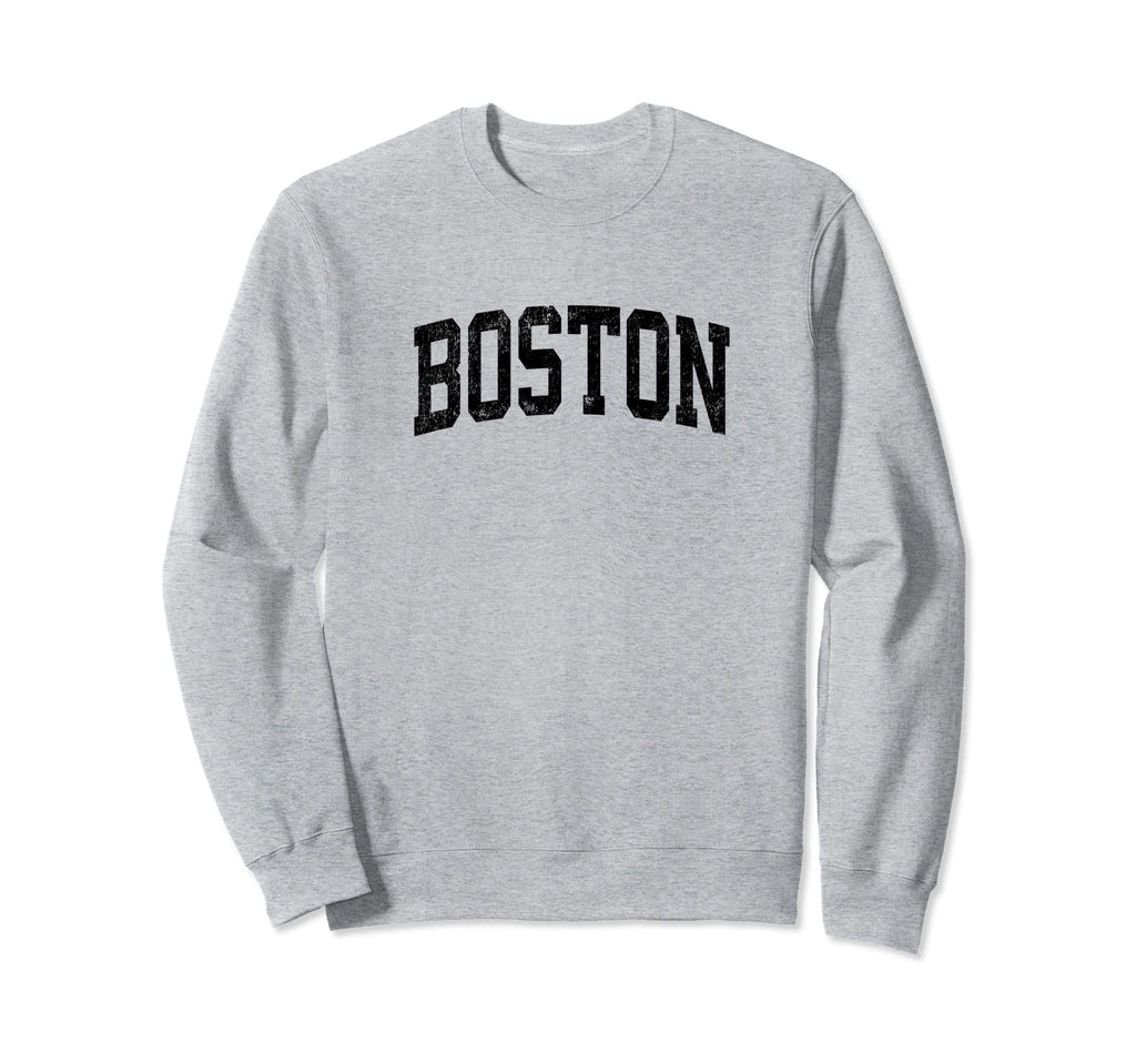 Boston Massachusetts Ma Athletic Sweatshirt - Fun Novelty Design Men Women - T-Shirt, Sweatshirt, Hoodie