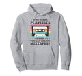 Music Lover Cassette Tape 80S 90S Hoodie - Aesthetic Graphic Unisex - T-Shirt, Sweatshirt, Hoodie