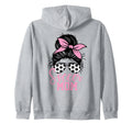 Soccer Mom Messy Bun Mom Life Mothers Hoodie - Aesthetic Graphic Men Women - T-Shirt, Sweatshirt, Hoodie