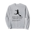 Soccer Soccer Player Soccer Sweatshirt - Casual Everyday Wear for Adults - T-Shirt, Sweatshirt, Hoodie