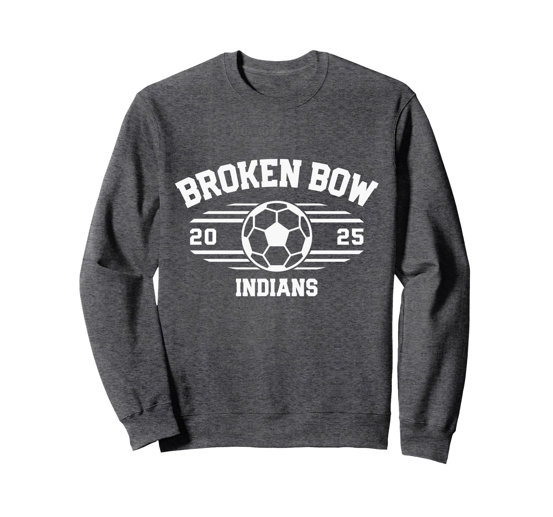 Broken Bow Indians Soccer Ball 2025 Sweatshirt - Minimalist Print Unisex - T-Shirt, Sweatshirt, Hoodie
